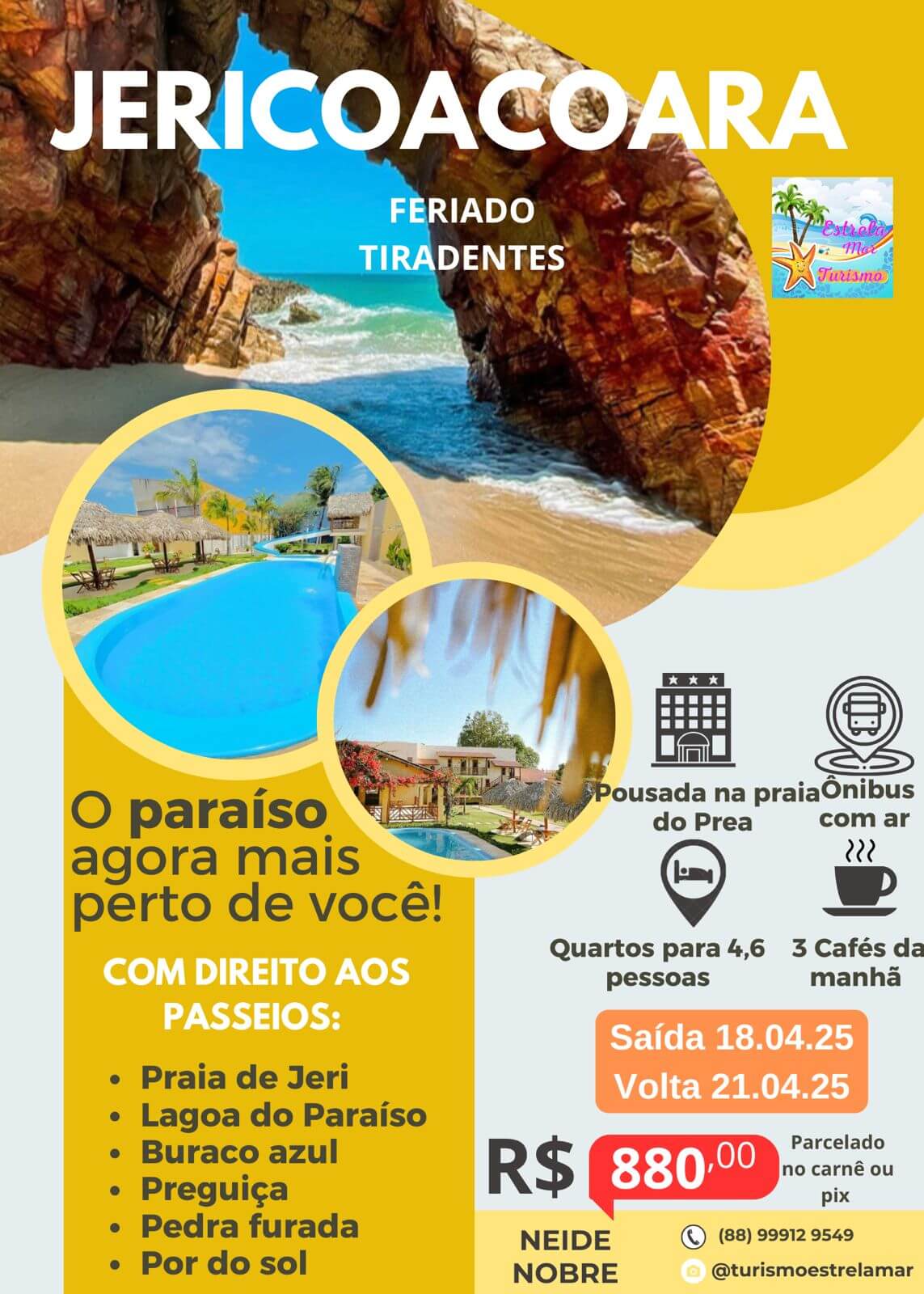 Excursão para Jericoacoara