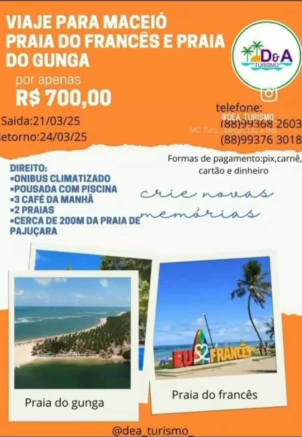 Excursão para Maceió